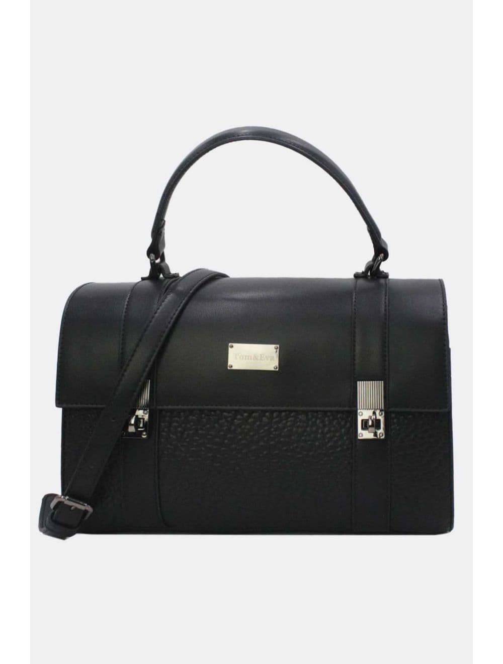 Sac Docteur Effet Grainé 25B-6249-Noir