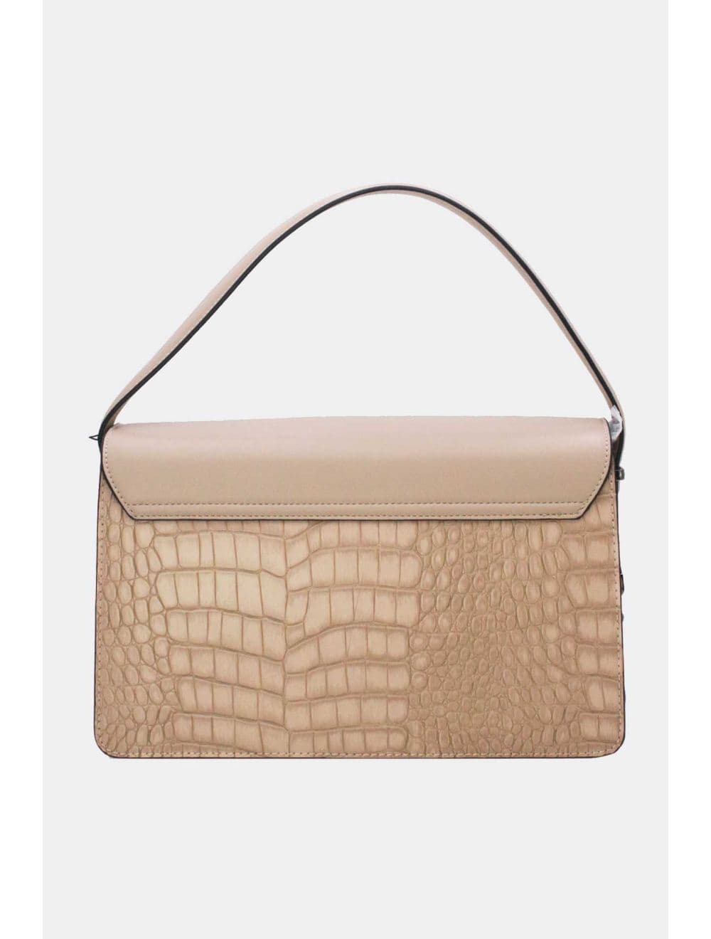 Sac Porté Épaule Effet Croco 25B-6247-Kaki — vue 3