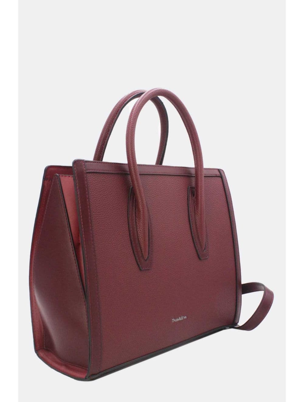 Sac à Main Rigide Carré 25B-6210-Red — vue 3