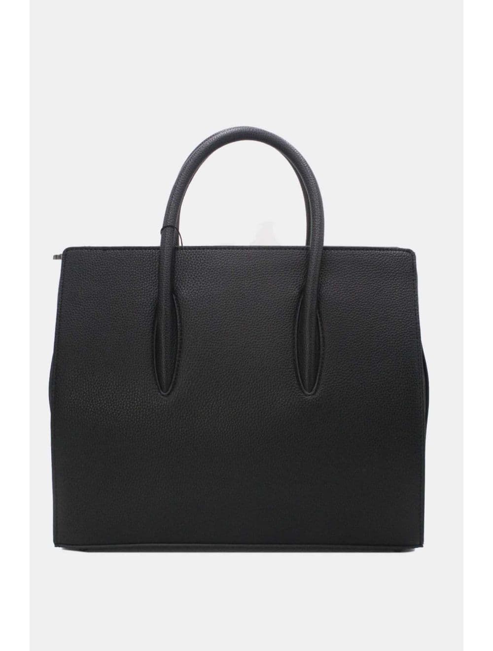 Sac à Main Rigide Carré 25B-6210-Black — vue 3