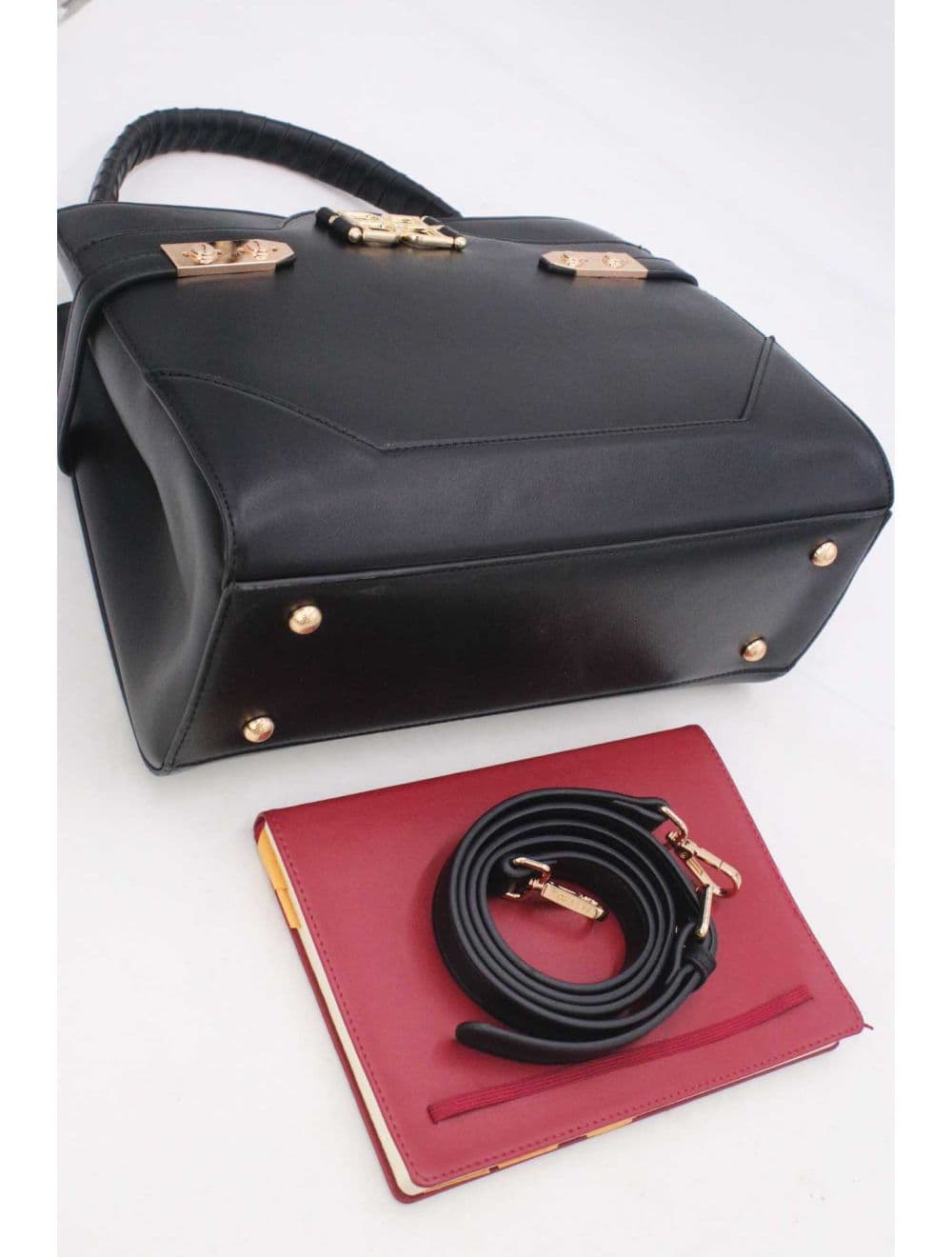 Sac à Main à Ceinture 24B-6059-Noir — vue 4