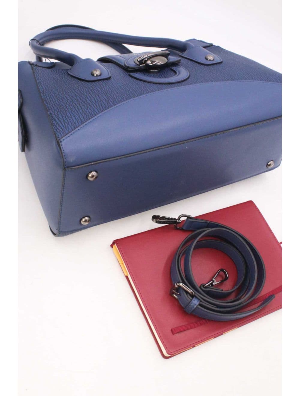 Sac à Main Languette 25B-6245-Bleu — vue 4