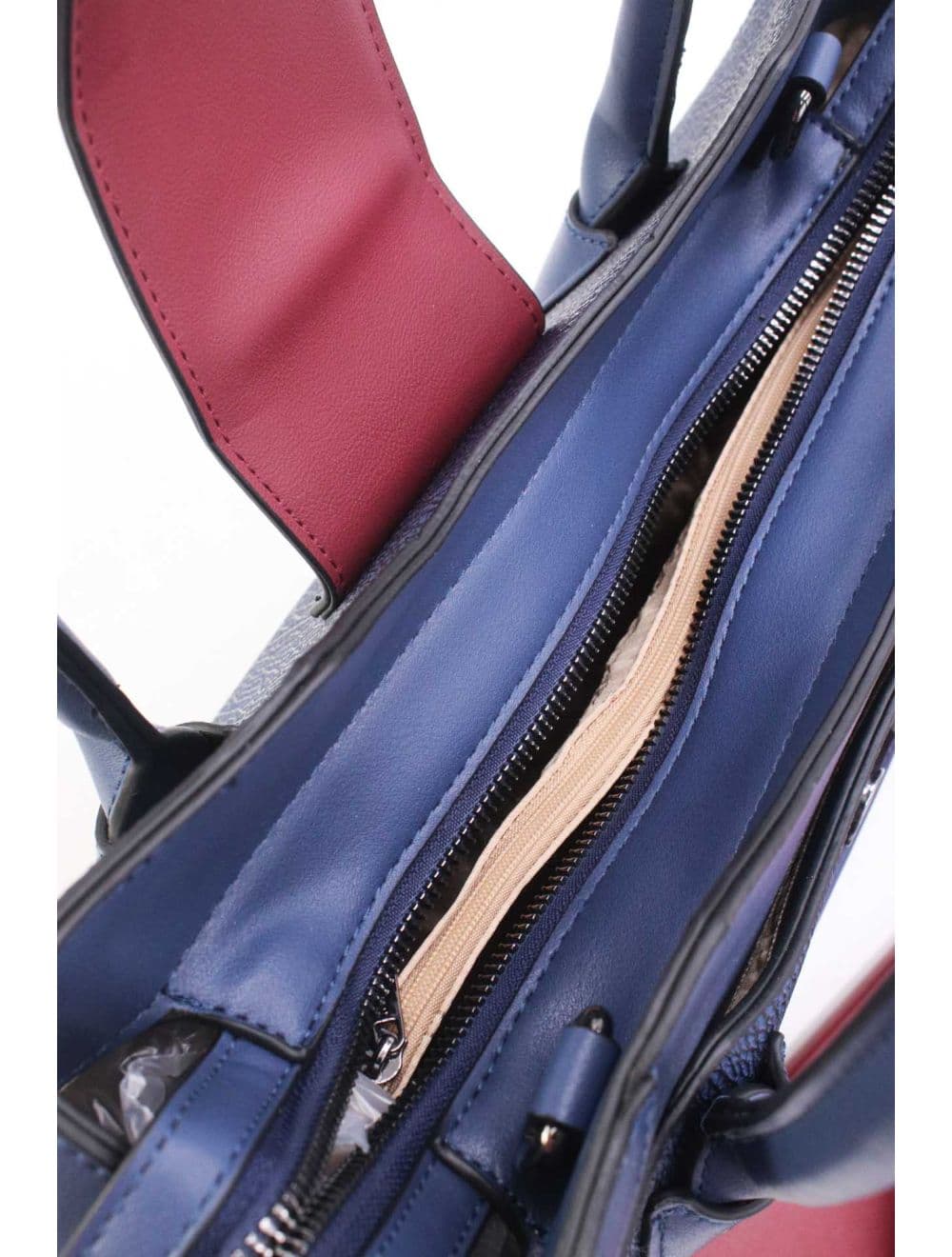 Sac à Main Languette 25B-6245-Bleu — vue 5
