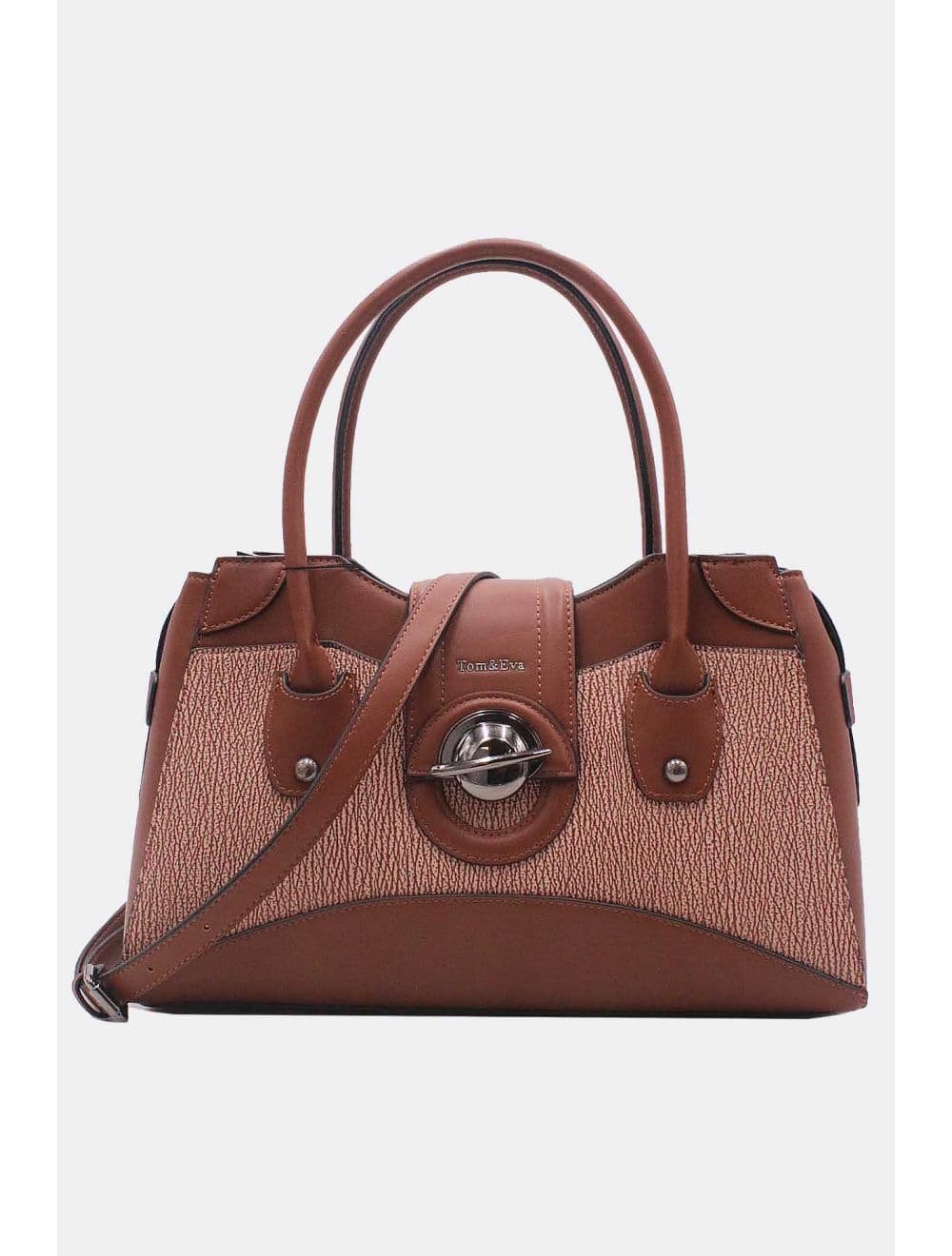 Sac à Main Languette 25B-6245-Brown/Coffee