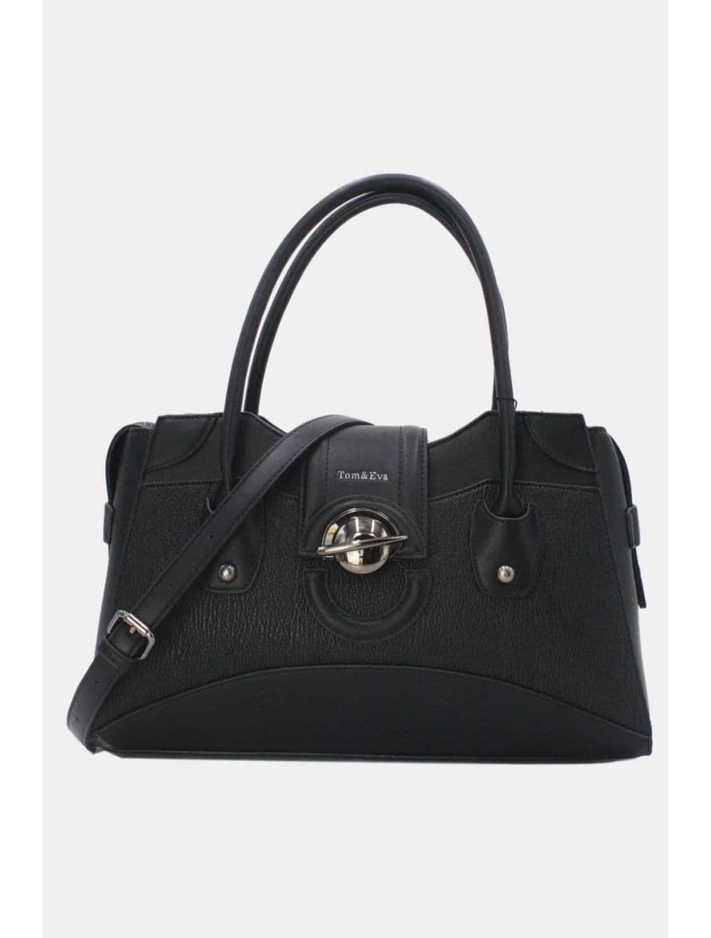 Sac à Main Languette 25B-6245-Noir