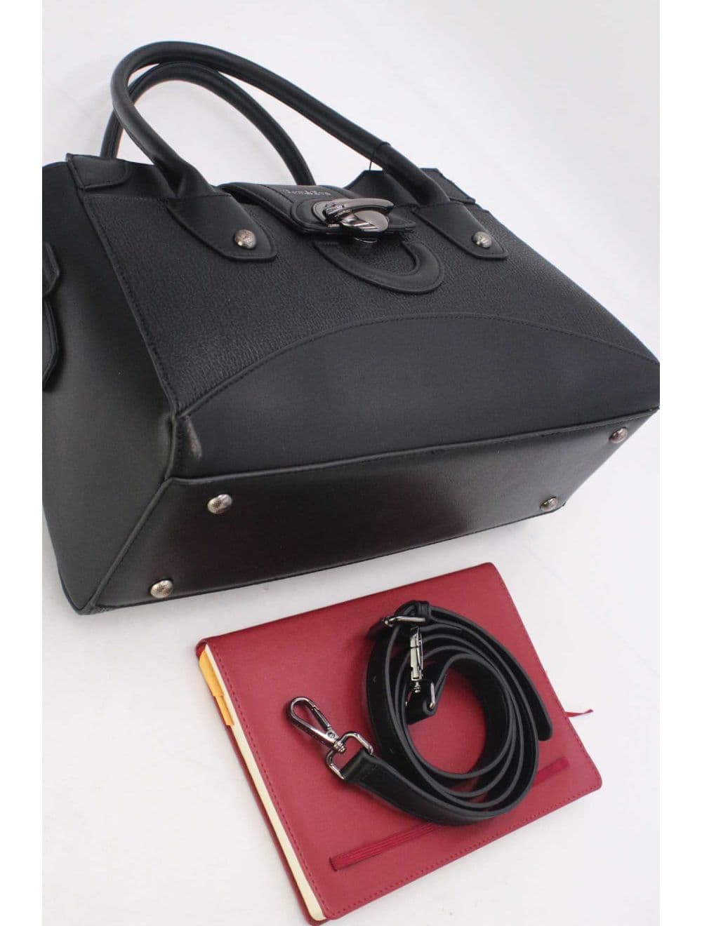 Sac à Main Languette 25B-6245-Noir — vue 4