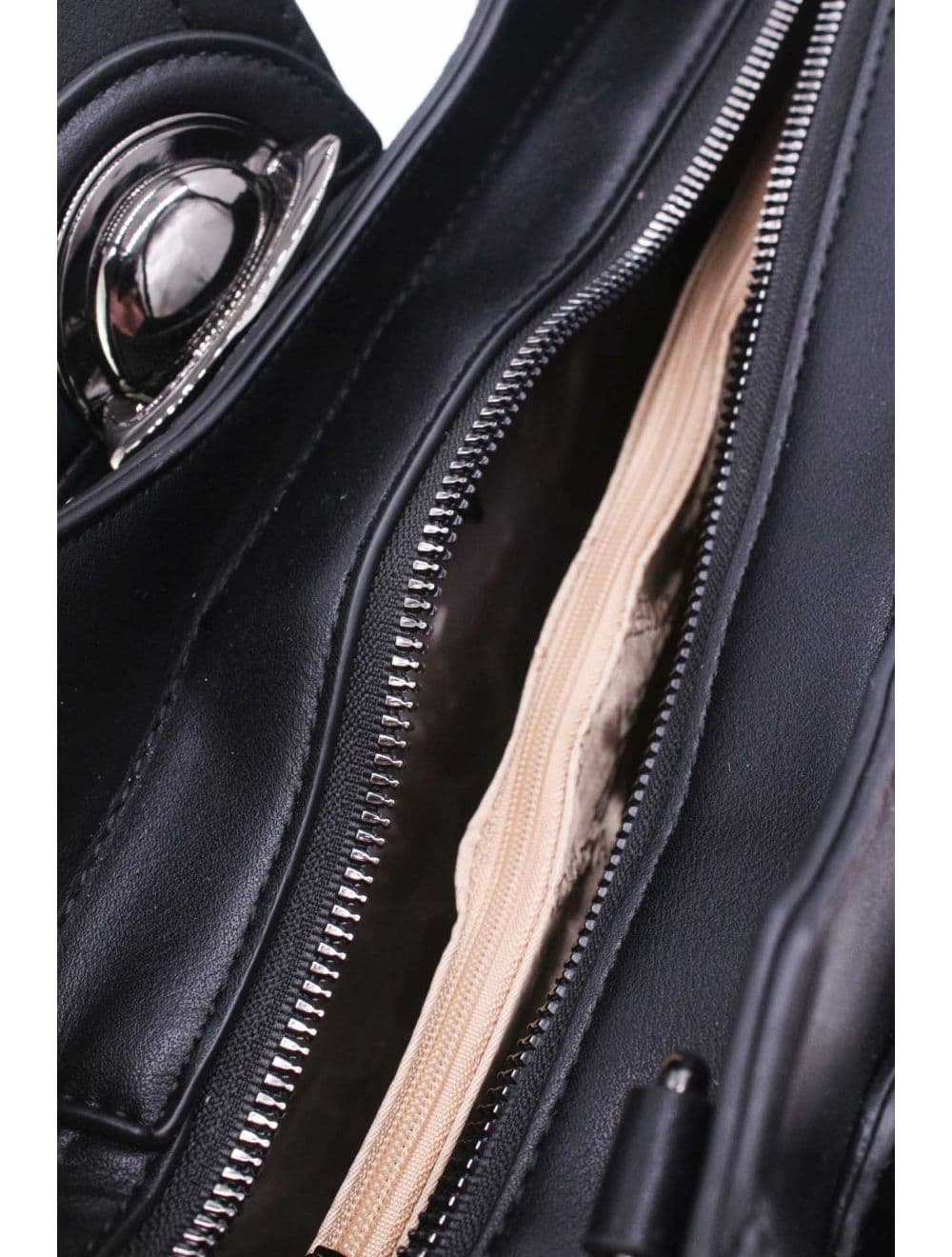 Sac à Main Languette 25B-6245-Noir — vue 5