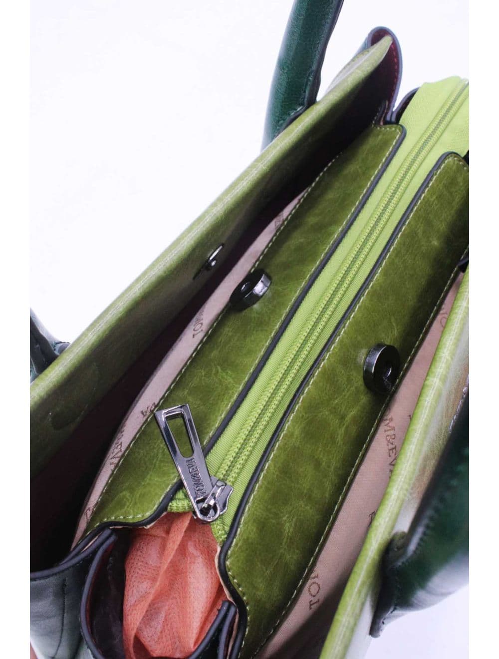 Sac à Main Style Vintage 25B-6233-Vert