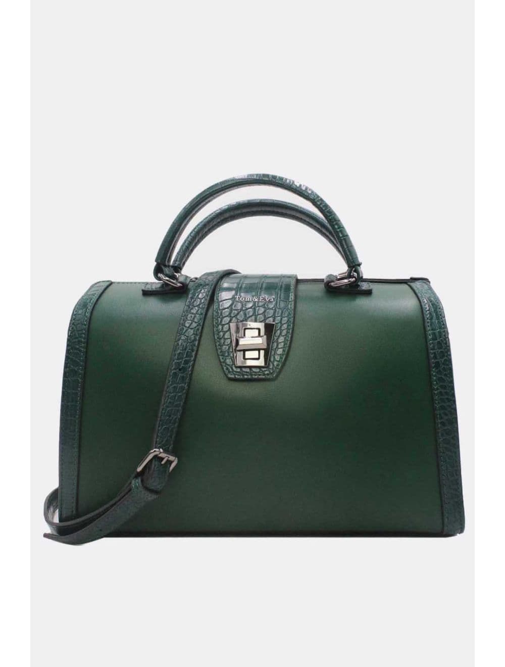 Sac Docteur Effet Crocodile 25B-6235-Vert — vue 2