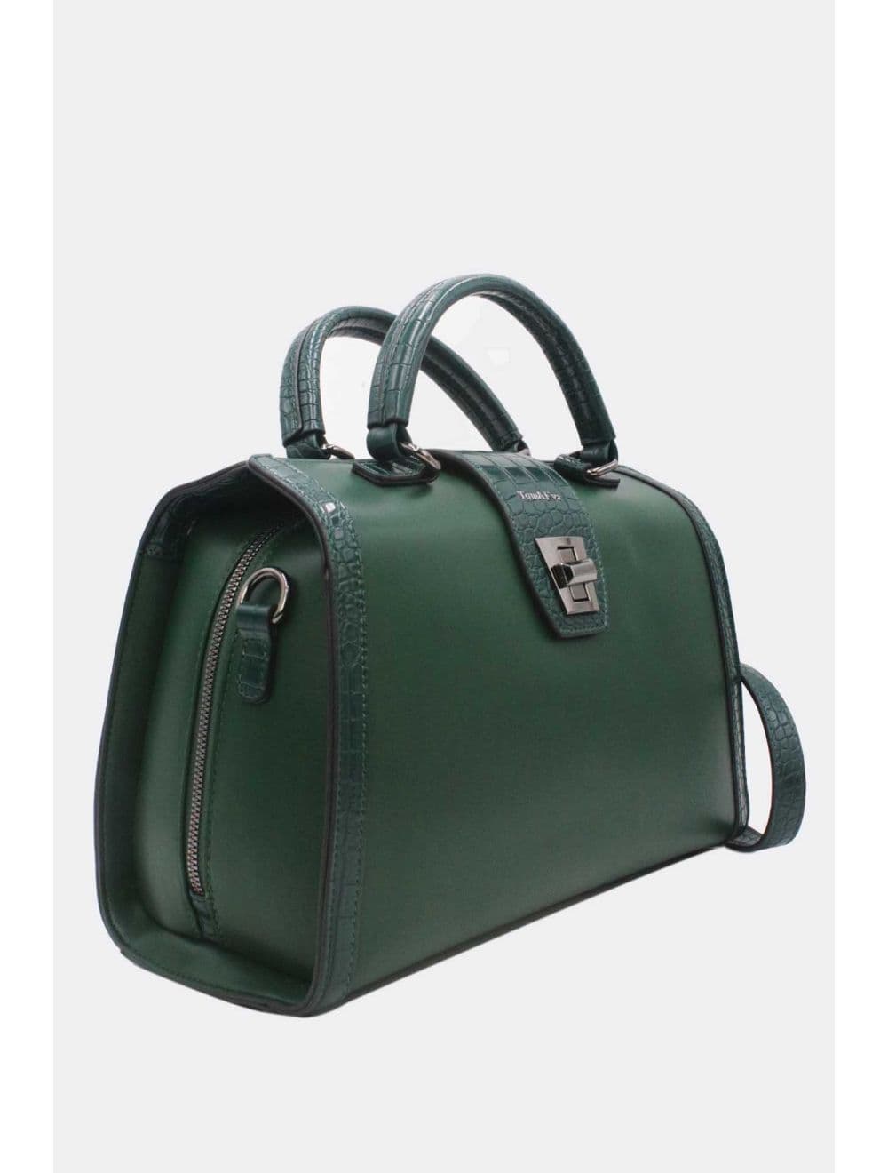Sac Docteur Effet Crocodile 25B-6235-Vert — vue 3