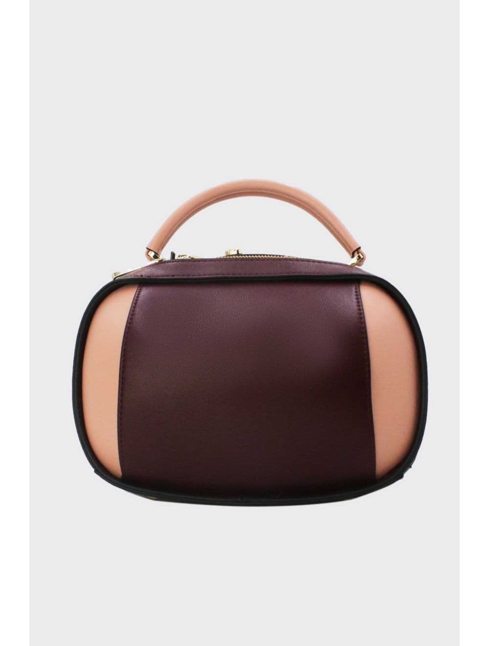 Sac à Main Avec Portefeuille-25B-6149-Marron — vue 3