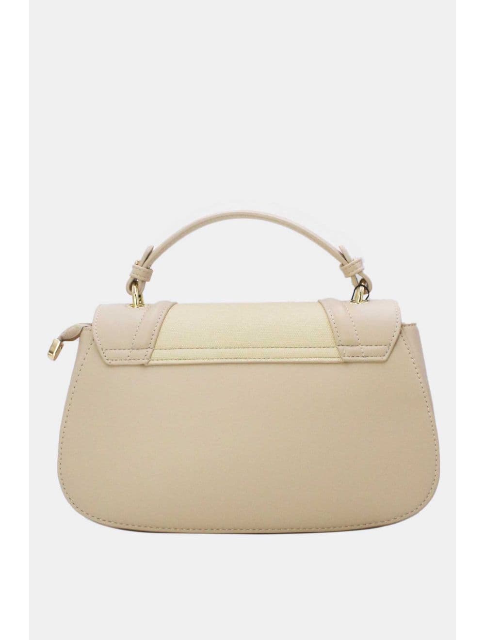 Sac à Main Effet Tissu 2-in-1 Chic 25B-6147-Cream — vue 3