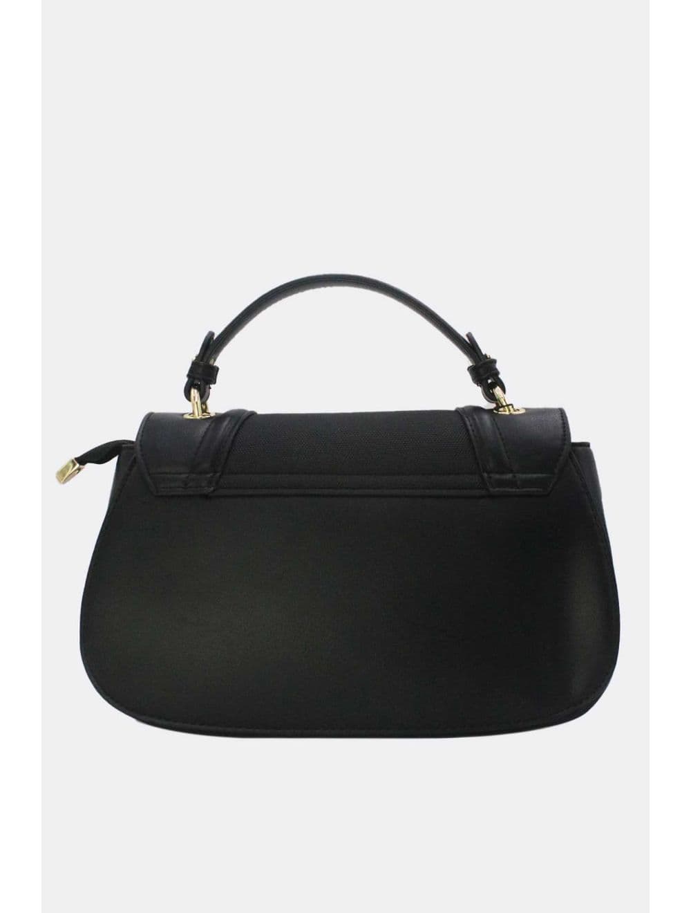 Sac à Main Effet Tissue 2-in-1 Chic 25B-6147-Noir — vue 3
