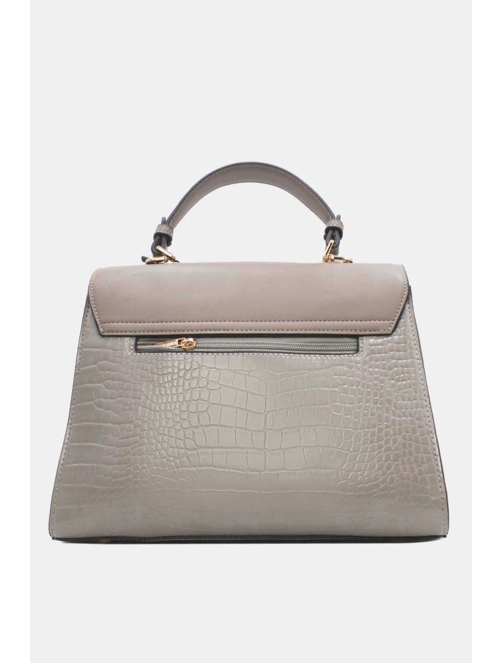 Sac à Main Chic Bicolores Réassort-24B-5864-Gris — vue 4