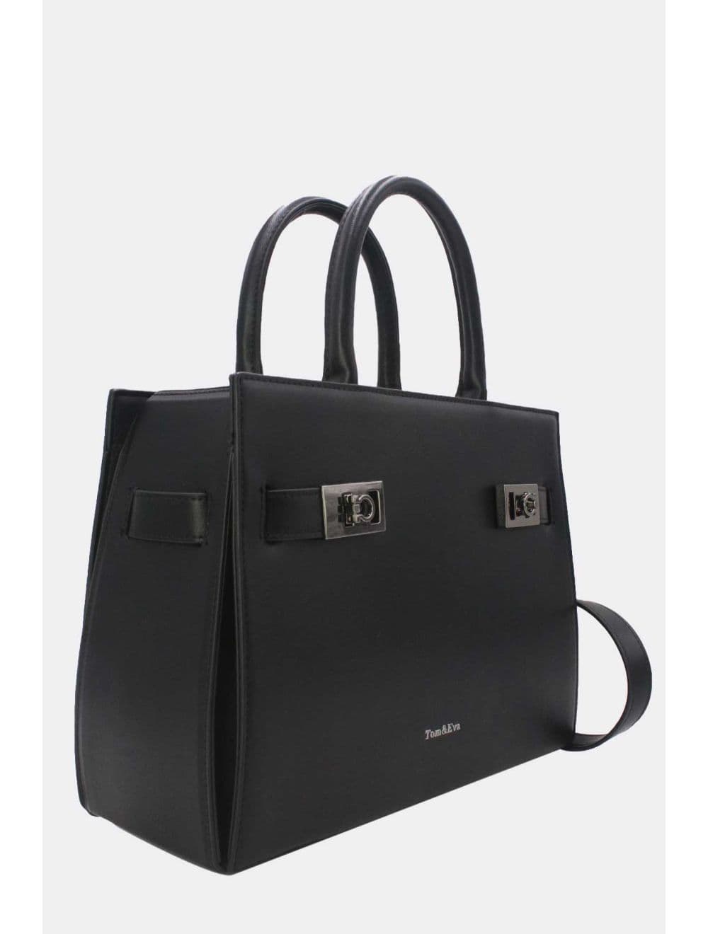 Sac à Main Avec Ceinture 25B-6220-Noir — vue 3