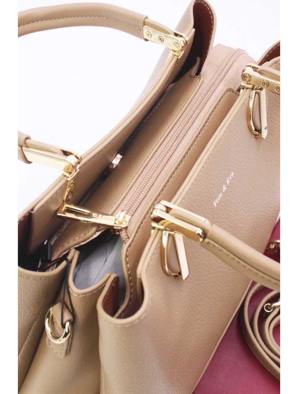 Medium Sac Business Femme Chic 25B-6157-Abricot — vue 5