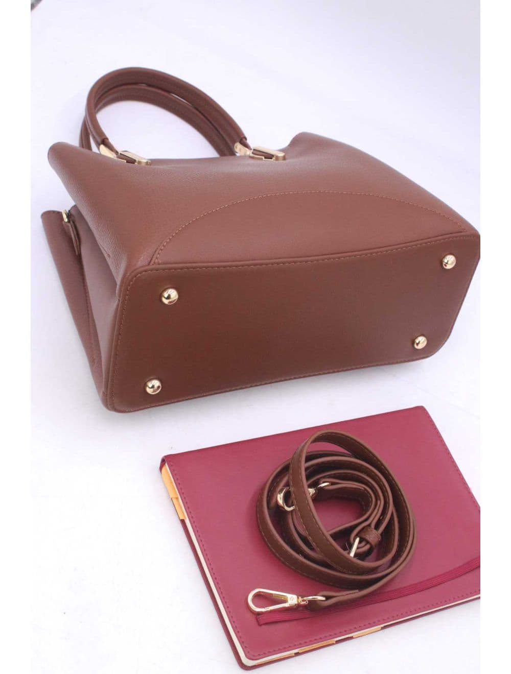 Medium Sac Business Femme Chic 25B-6157-Café — vue 4