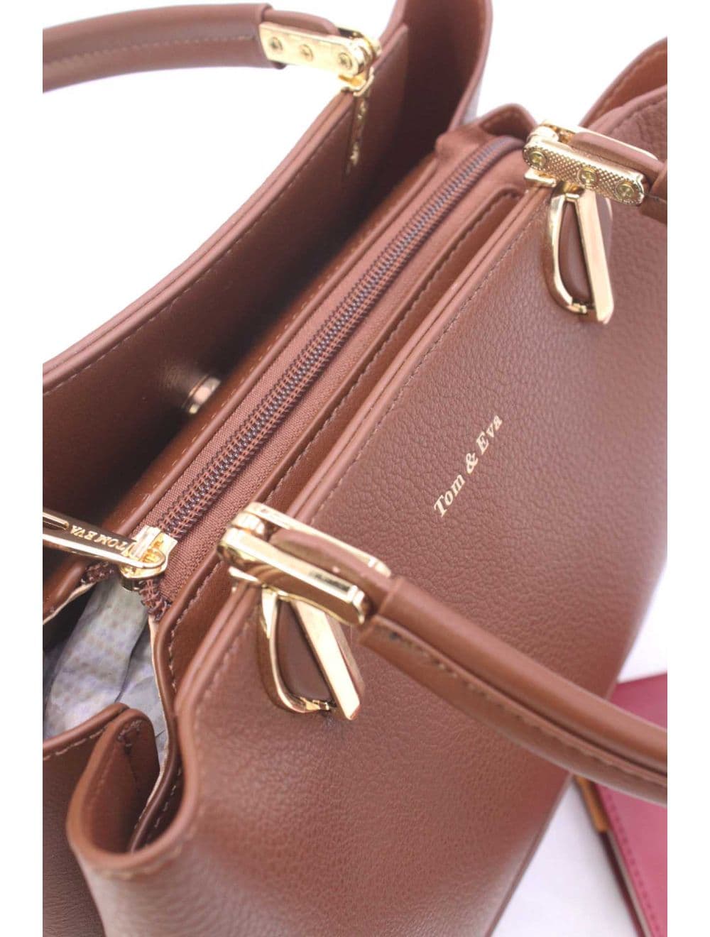 Medium Sac Business Femme Chic 25B-6157-Café — vue 5