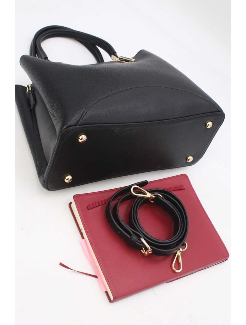 Medium Sac Business Femme Chic 25B-6157-Noir — vue 5