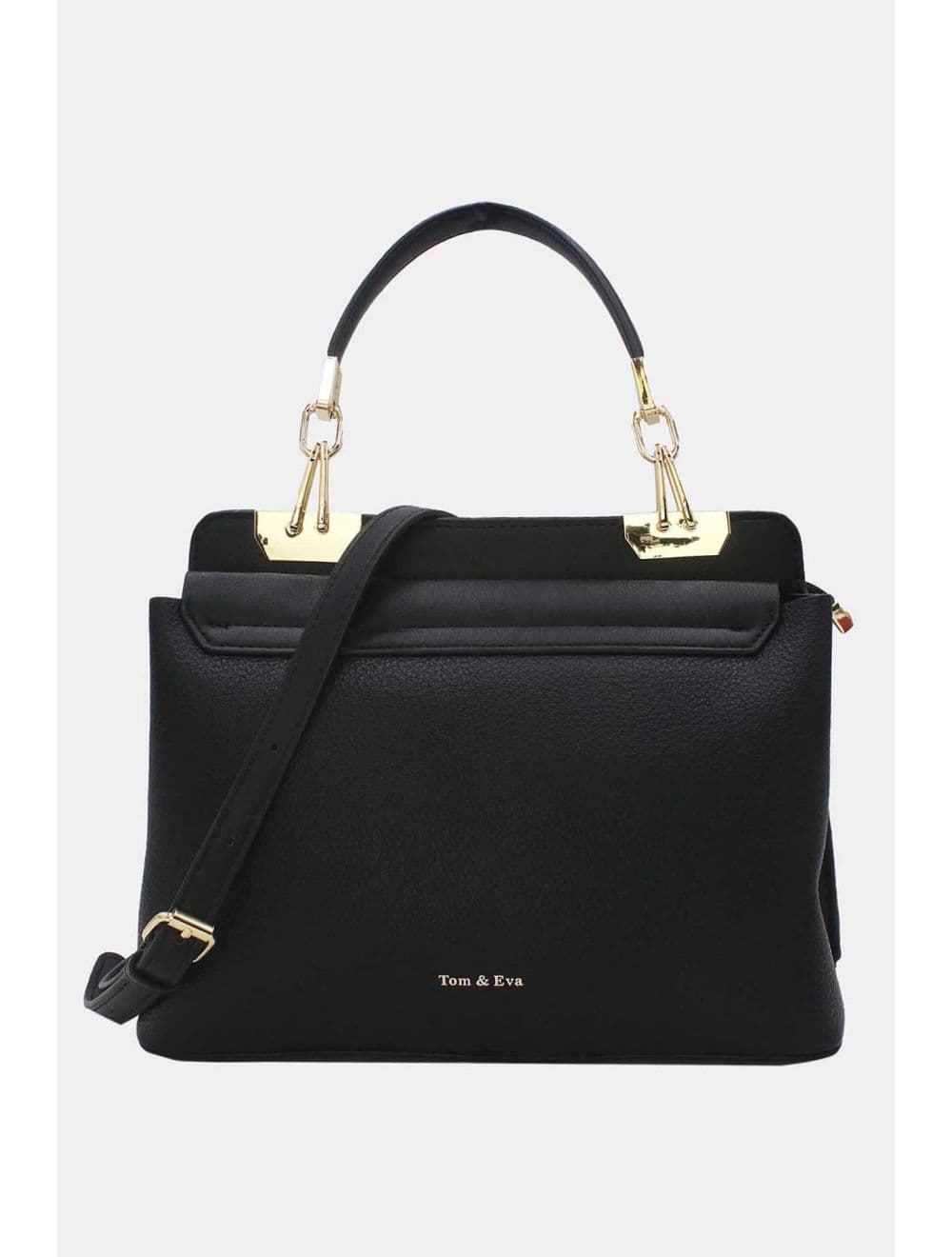 Medium Sac à Main Biface Femme 25B-6183-Noir