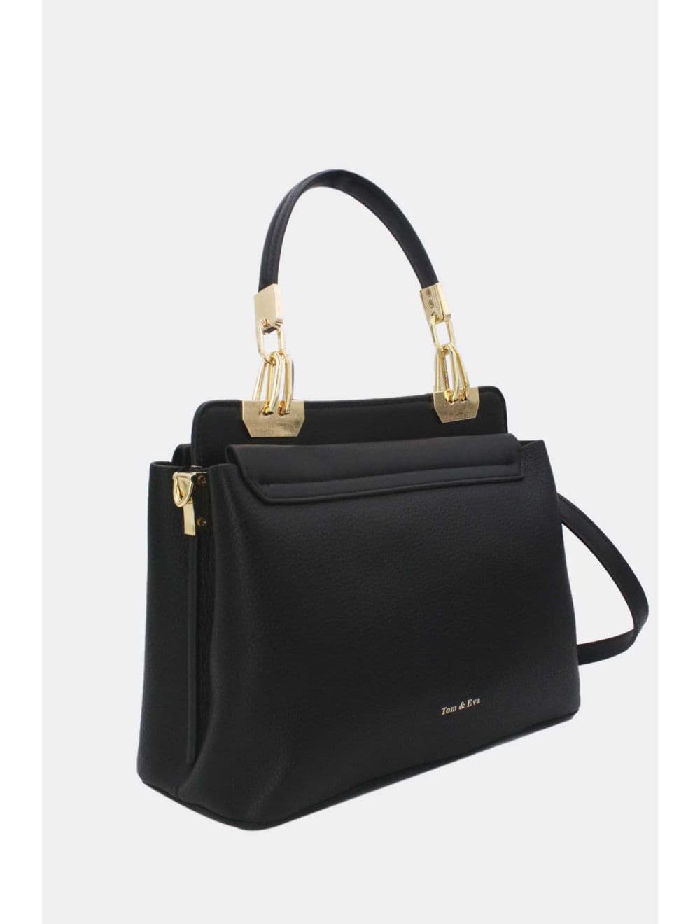Medium Sac à Main Biface Femme 25B-6183-Noir — vue 2