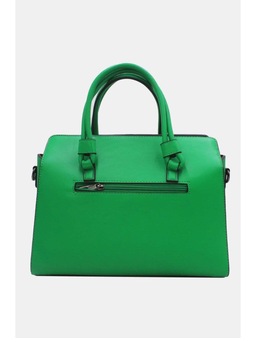 Sac à Main Effet Tressé Multipoches 24B-6107-Vert — vue 4