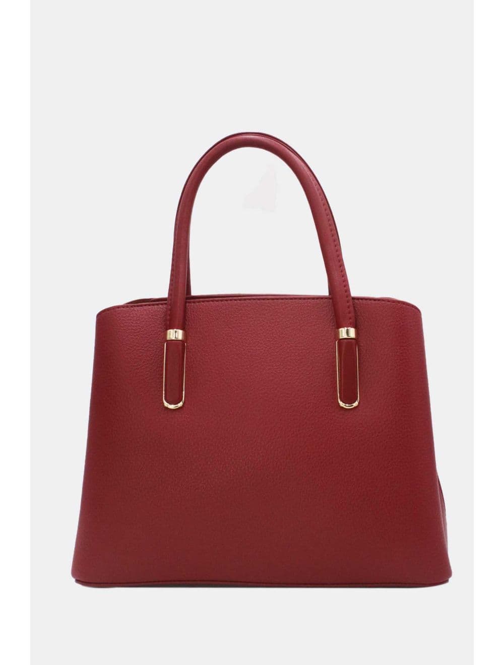 Medium Sac à Main Chic Grainé 25B-6156-Bordeaux — vue 4