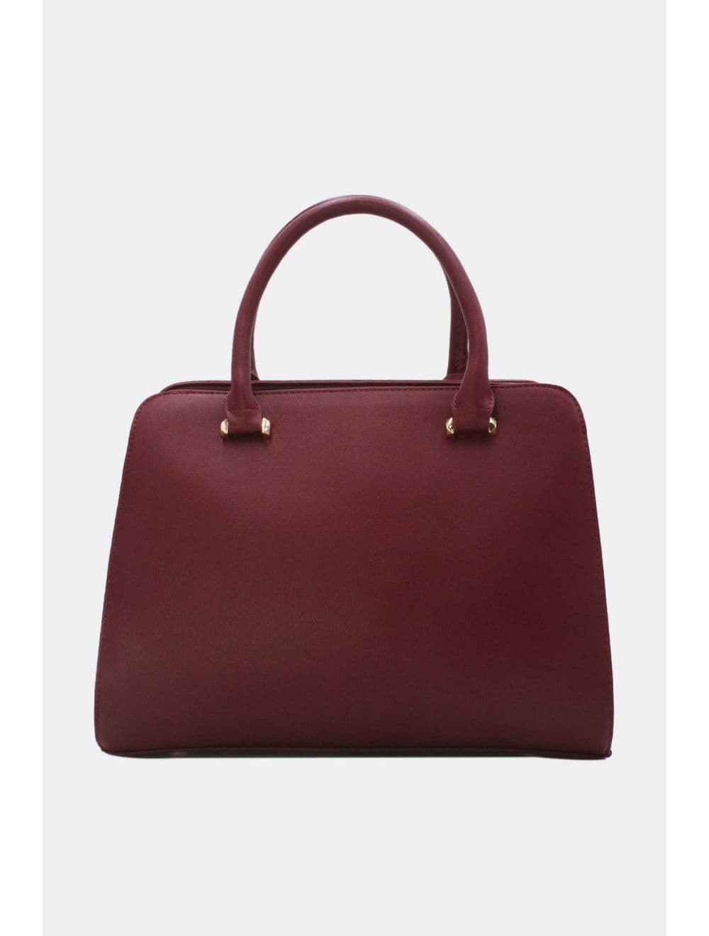 Sac à Main Tissu Avec Pendentif 25B-6192-Bordeaux — vue 4