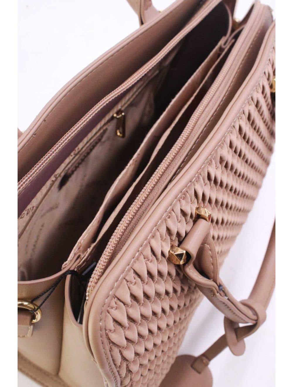 Sac à Main Tissu Avec Pendentif 25B-6192-Kaki
