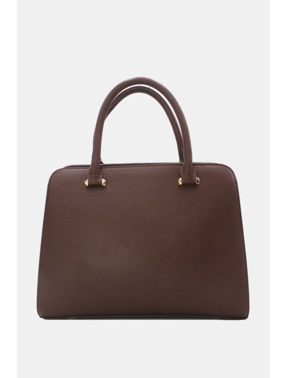 Sac à Main Tissu Avec Pendentif 25B-6192-Café — vue 3