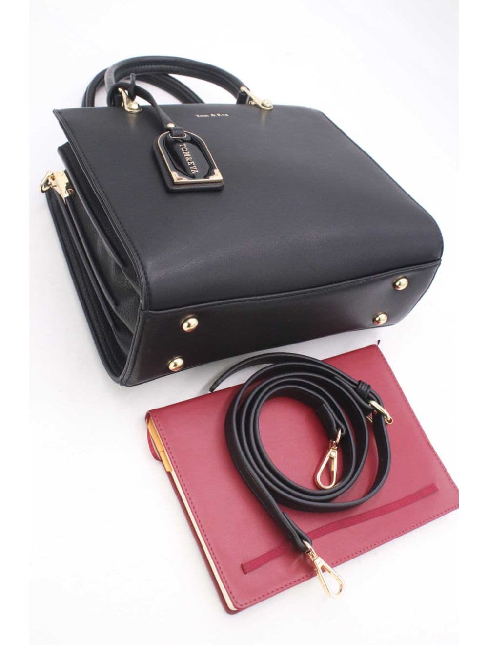 Sac à Main Minimaliste 25B-6160-Noir — vue 4
