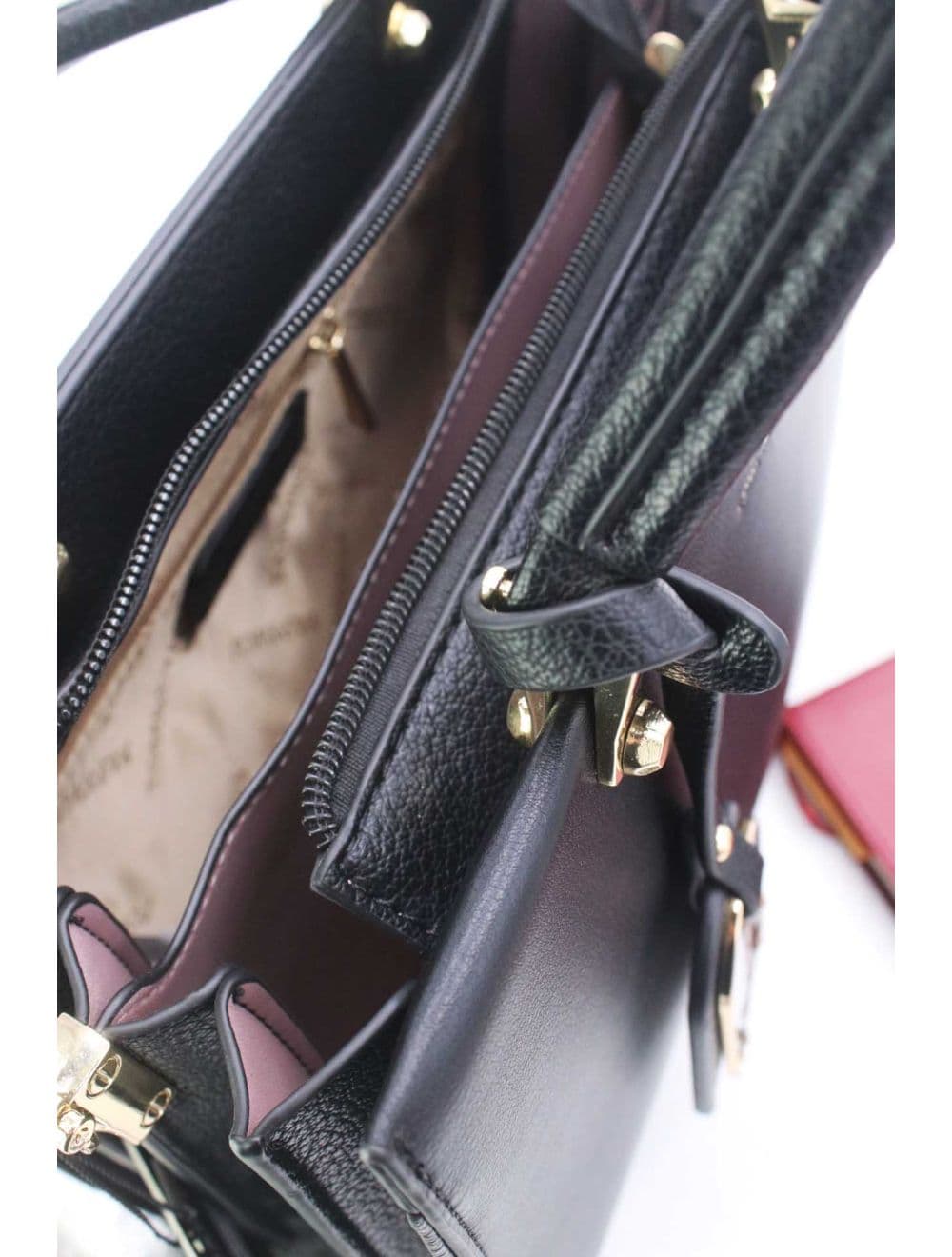 Sac à Main Minimaliste 25B-6160-Noir — vue 5
