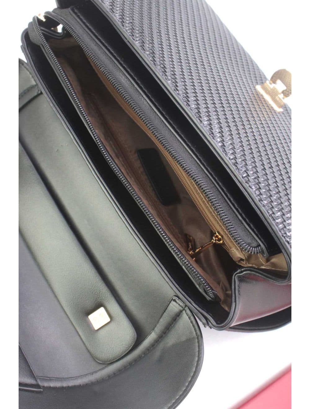 Sac à Main En Forme de Costume RÉASSORT 24B-5919-Noir — vue 6
