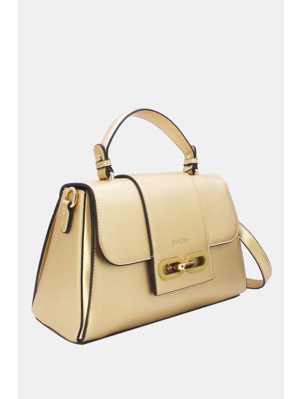 Sac à Main Femme Avec Languette 24B-5900-Doré — vue 2