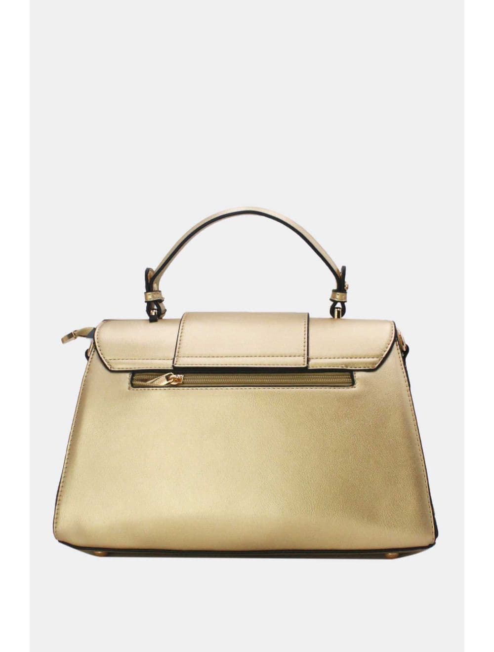 Sac à Main Femme Avec Languette 24B-5900-Doré — vue 3