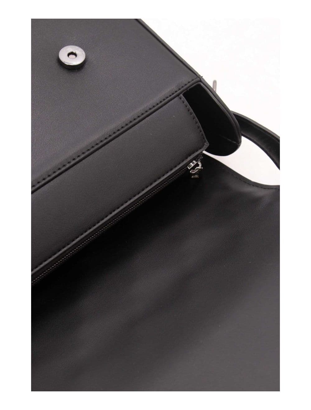 Sac à Main Effet Tressé 24B-6091-Noir — vue 6
