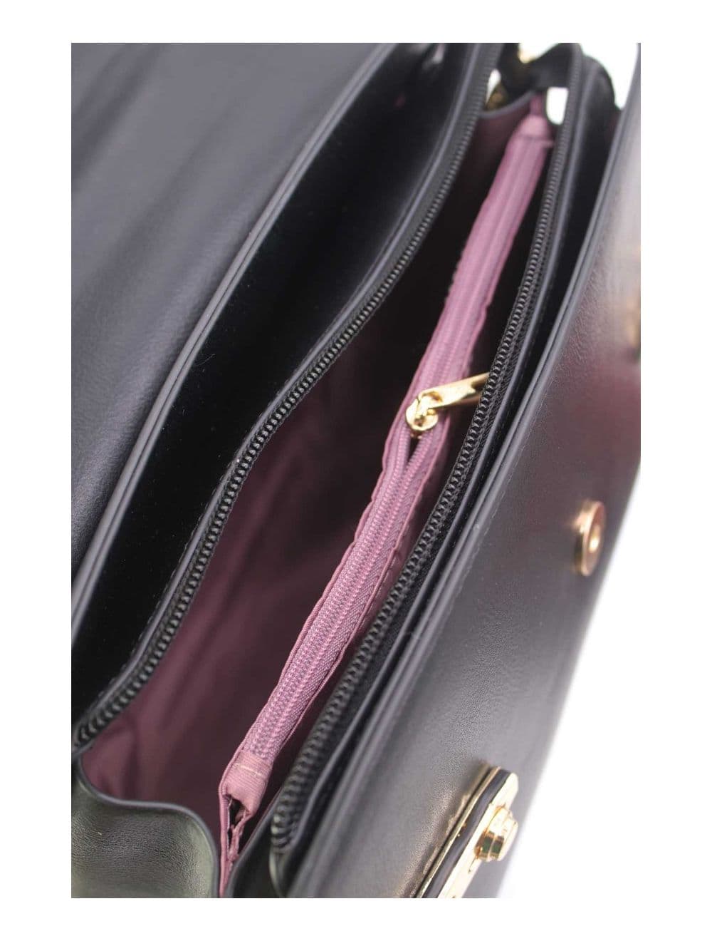Sac à Main Chic Bicolore Réassort-21B-5180-Noir