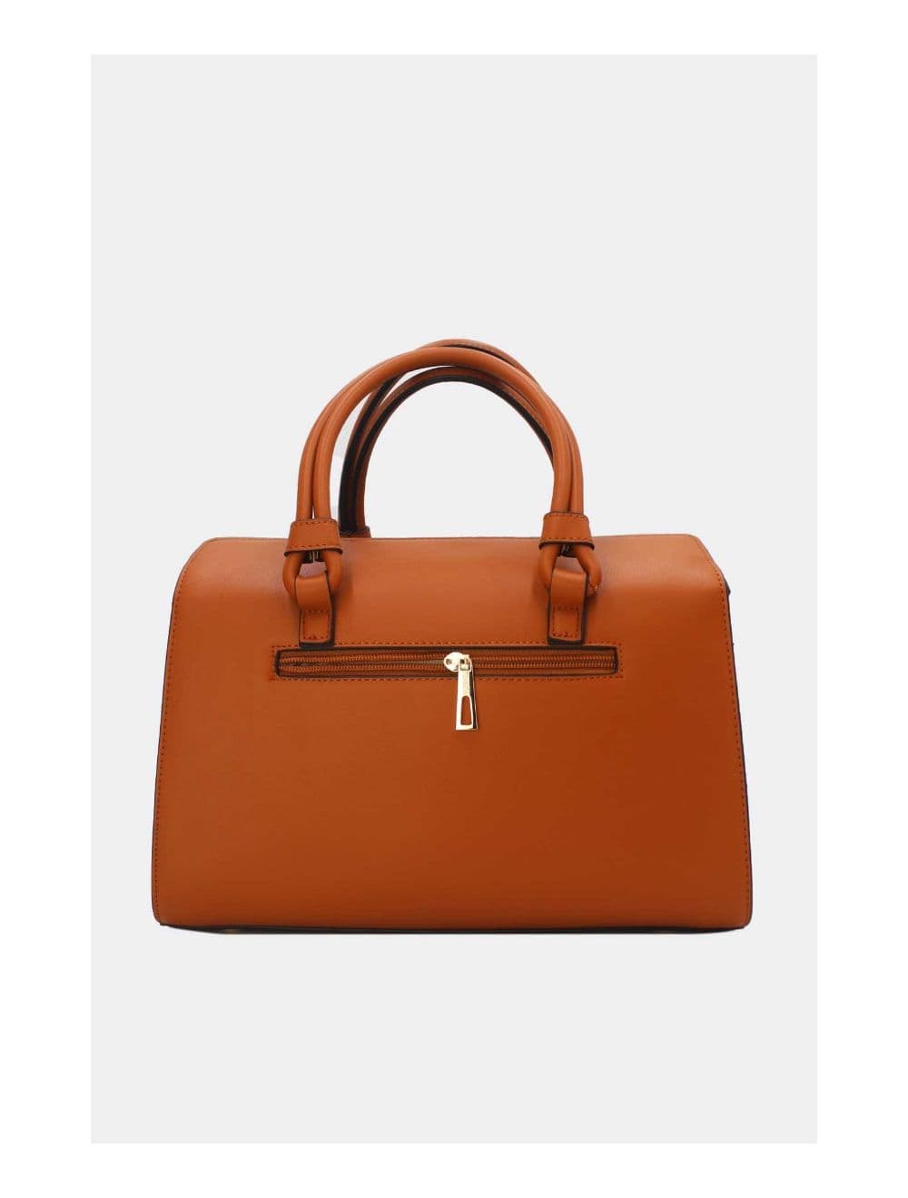 Sac à Main Effet Tressé Multipoches 24B-6107-Brown/Coffee — vue 4