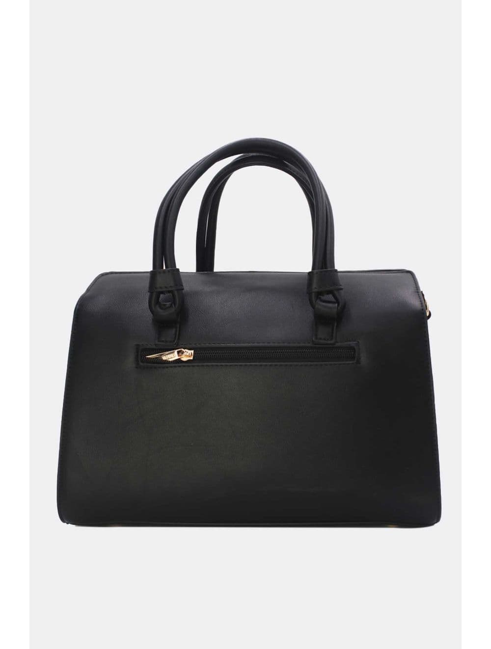 Sac à Main Effet Tressé Multipoches 24B-6107-Noir — vue 3