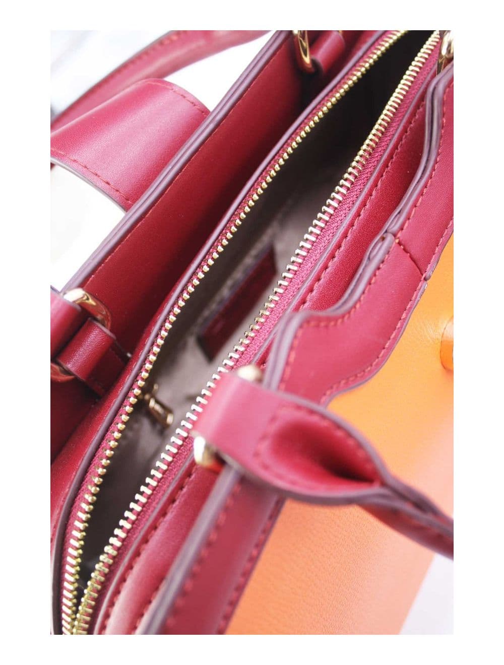Sac à Main Vintage Femme 24B-5977L-Orange/Red
