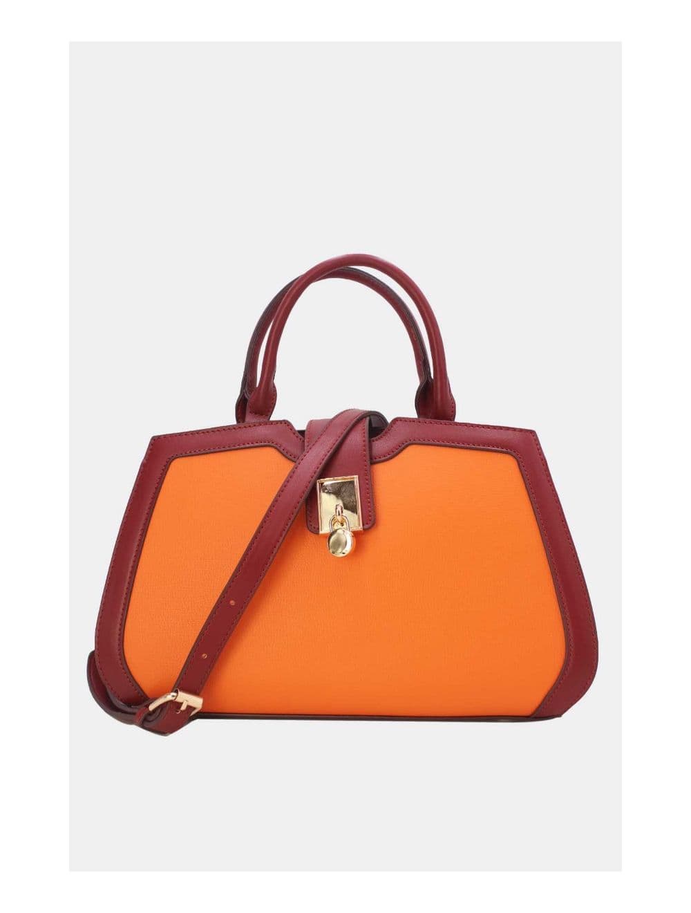Sac à Main Vintage Femme 24B-5977L-Orange/Red — vue 2