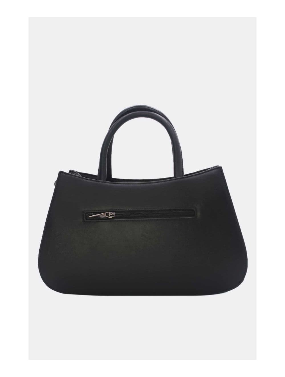 Sac à Main Patchwork Bicolore 24B-6026-Noir — vue 4