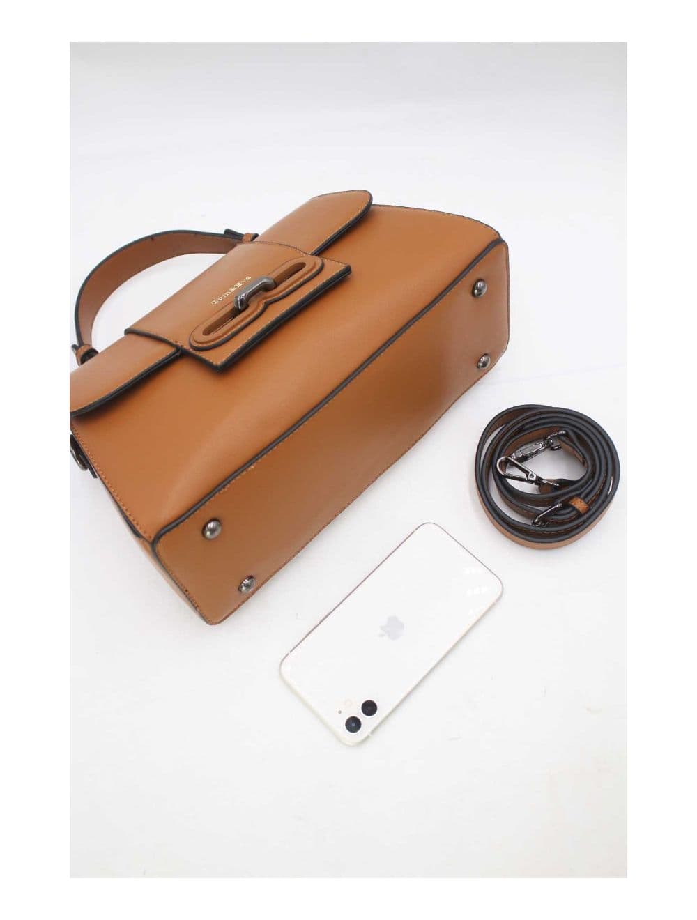 Sac à Main Femme Avec Languette 24B-5900-Marron
