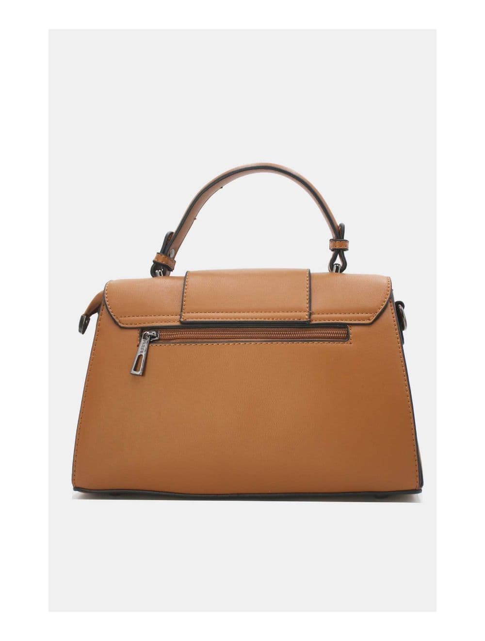 Sac à Main Femme Avec Languette 24B-5900-Marron — vue 4
