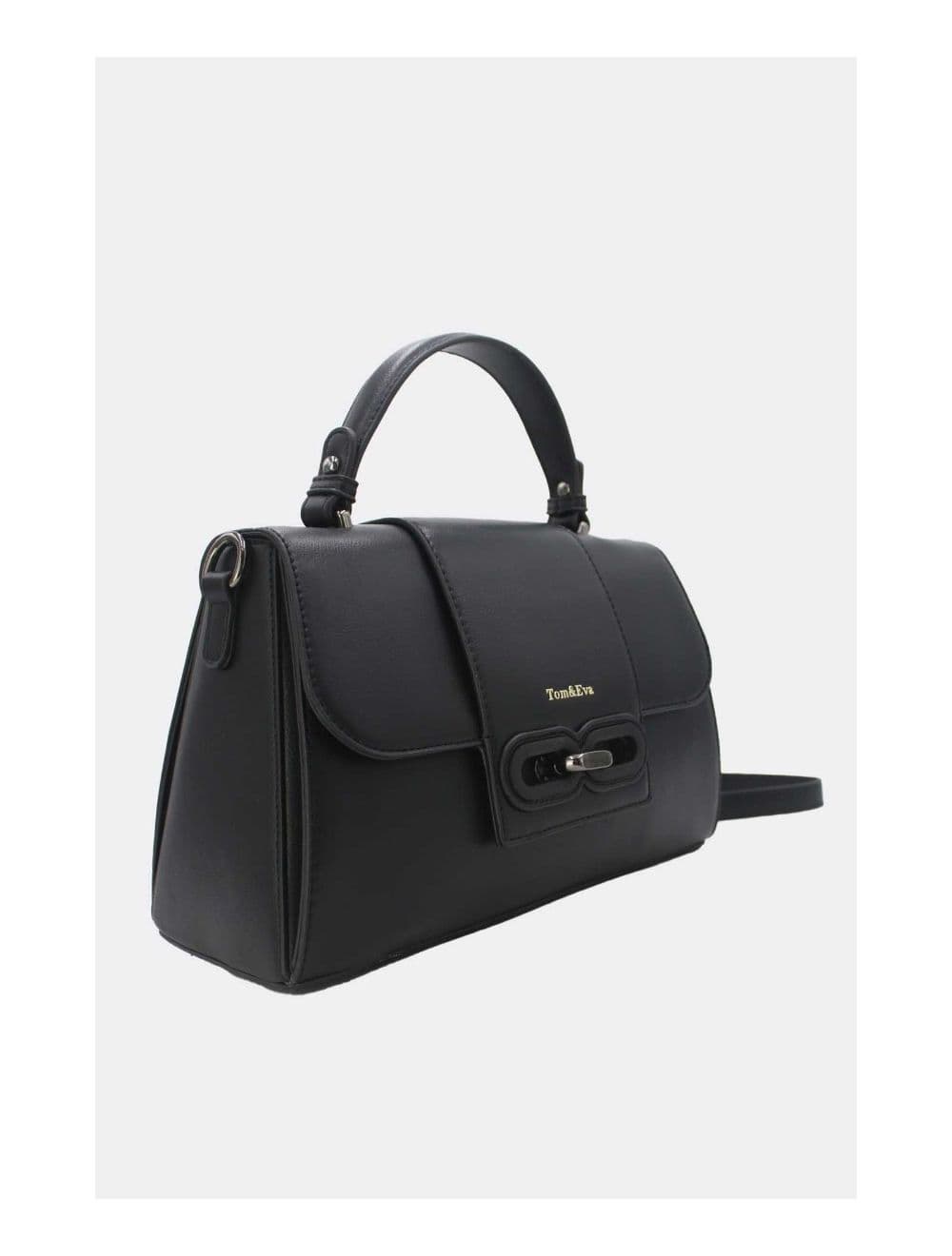 Sac à Main Femme Avec Languette 24B-5900-Noir — vue 3