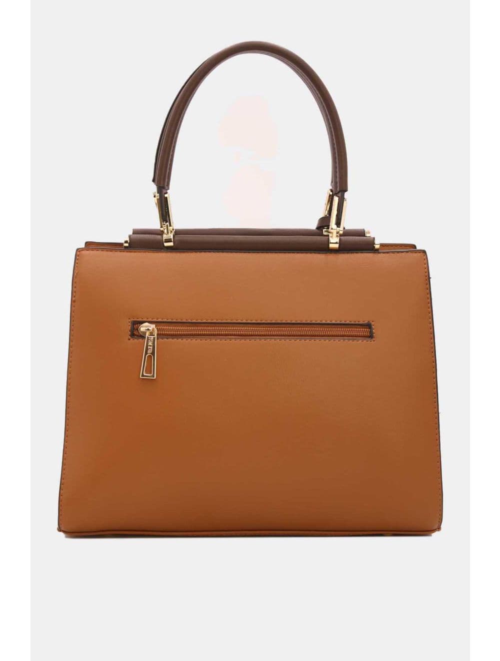 Sac à Main Avec Logo Métal 21B-5330-Brown/Coffee — vue 4