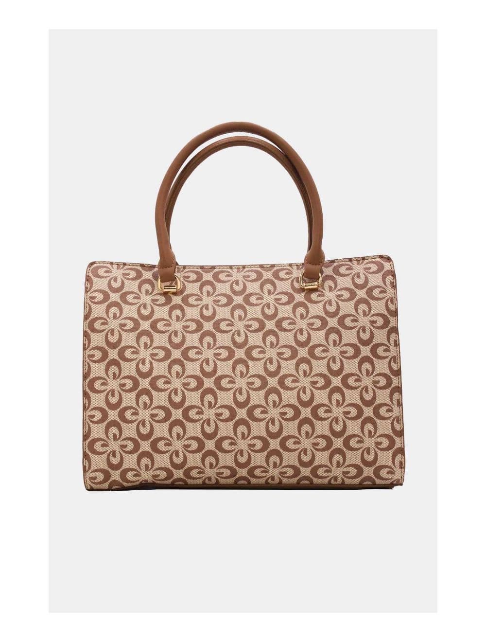 Sac à Main Femme Vintage Motif Fleurs 23B-5740-Abricot — vue 4