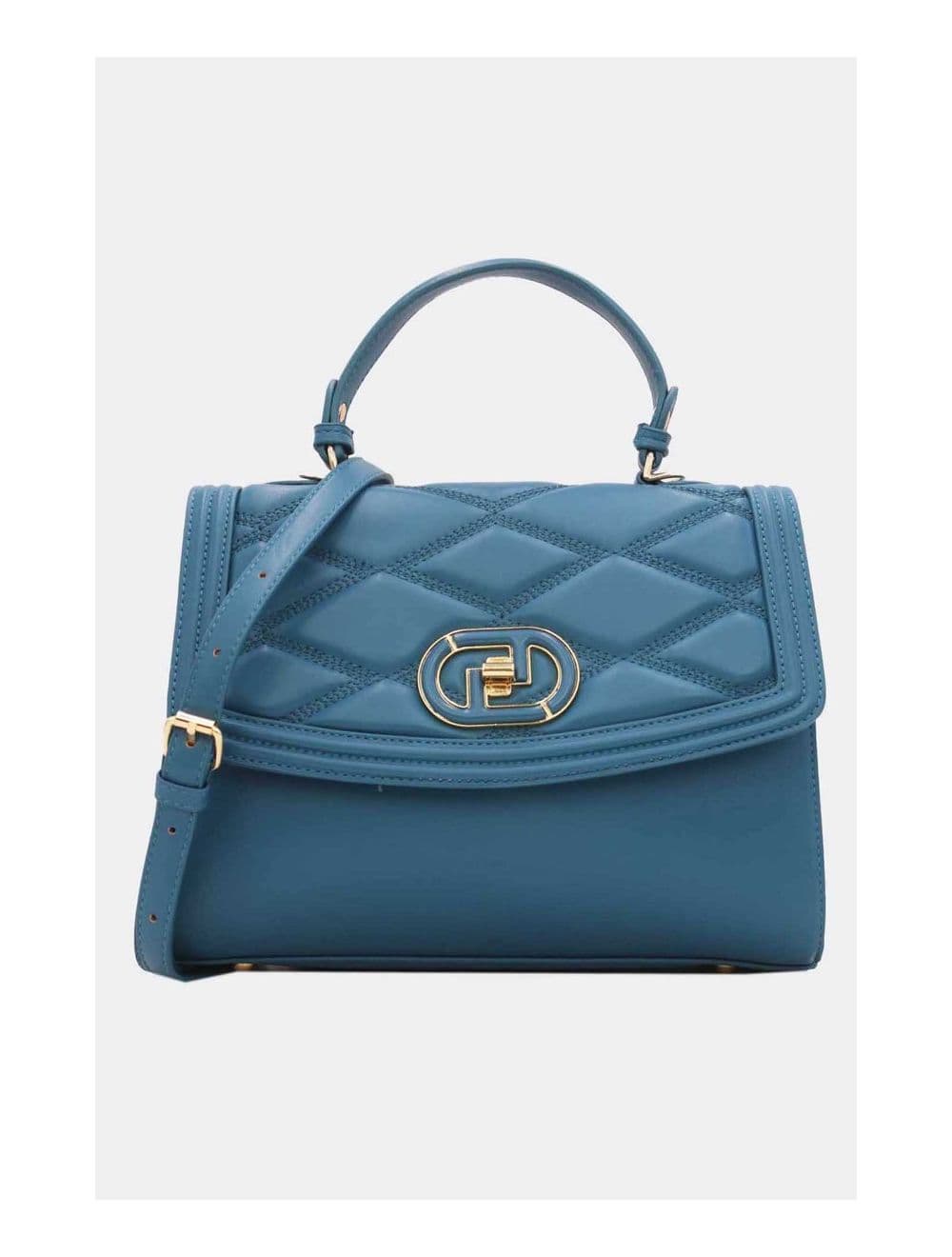 Sac à Rabat Matelassé Chic Femme 22B-5731-Blue — vue 2