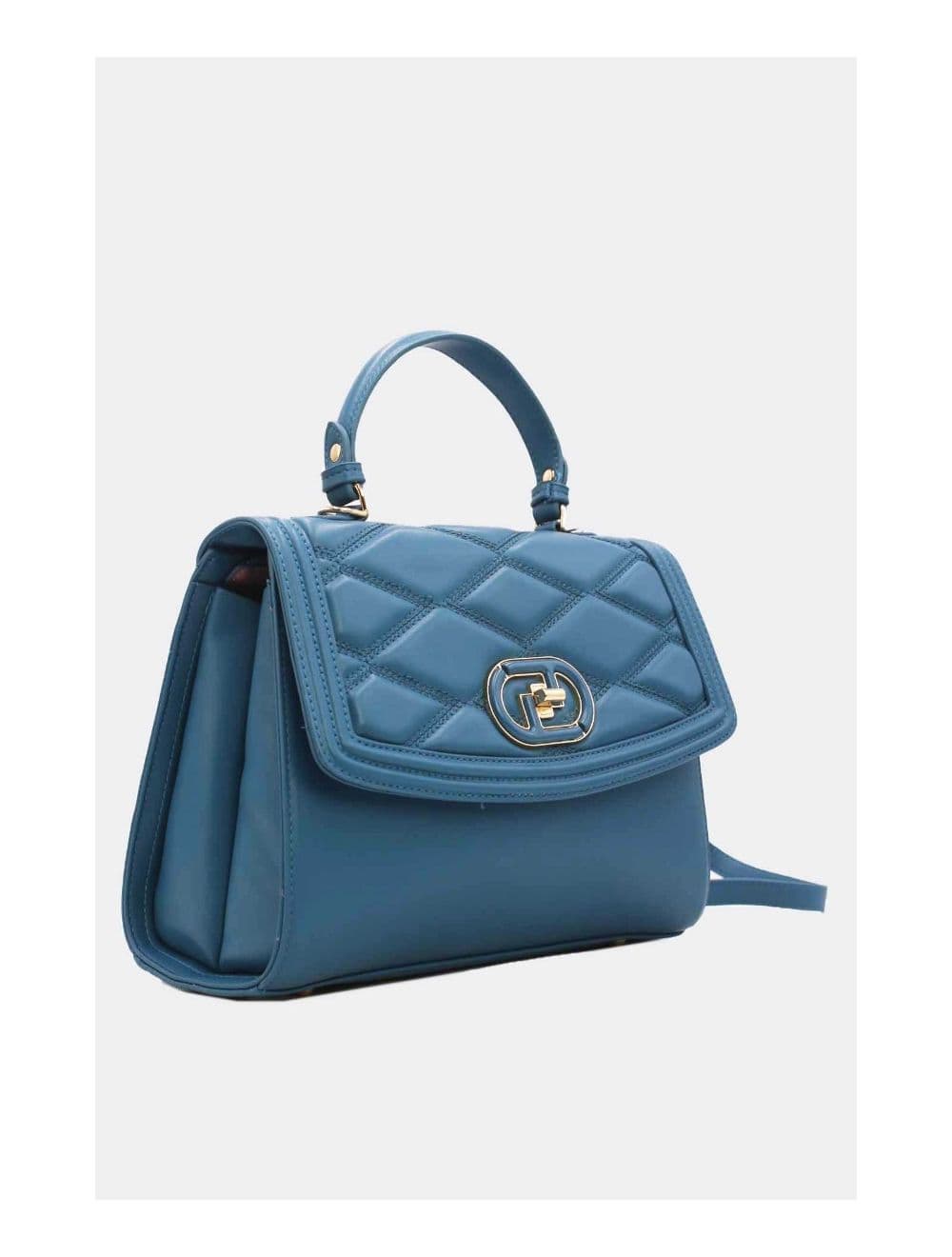 Sac à Rabat Matelassé Chic Femme 22B-5731-Blue — vue 3