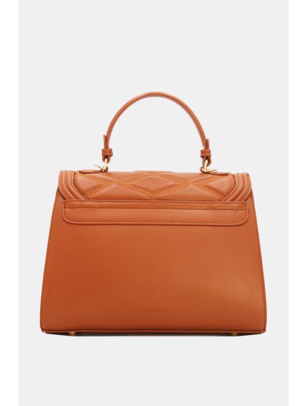 Sac à Rabat Matelassé Chic Femme 22B-5731-Marron — vue 4